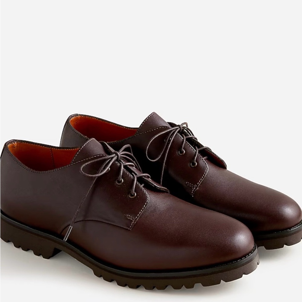 Camden leather bluchers